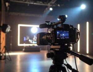 firefly et fremhevet bilde som beskriver videografi, et kamera som filmer, scene rekvisitter, 218639